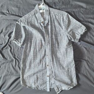 Five four short sleeve button up shirt